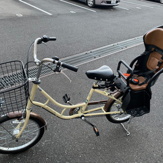 【ネット決済】20インチ子供乗せ自転車（電動アシストなし）