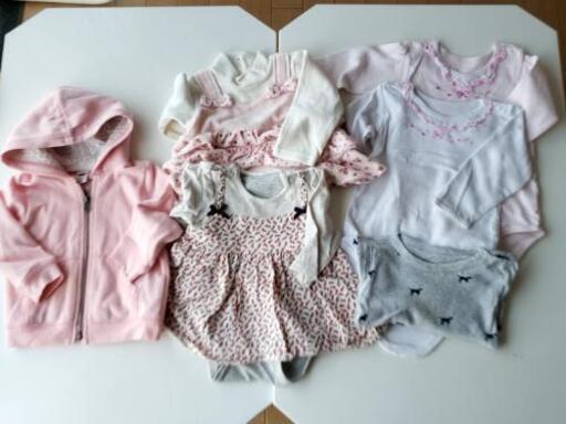 【受け渡し決定】70サイズ、12-18m 女の子セット