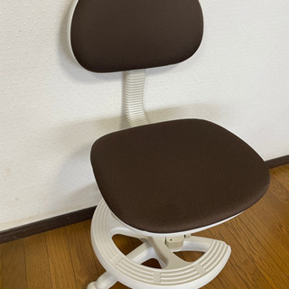 【ネット決済】学習椅子　ダークブラウン　３年使用　状態良