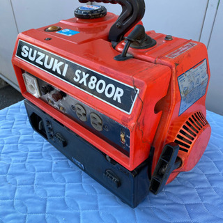 SUZUKIスズキ　SX800R　ポータブル　発電機　2サイクル