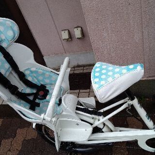 BRIDGESTONE bikke2 20吋子供乗せ小径自転車 内装3段/点灯虫/ホワイト