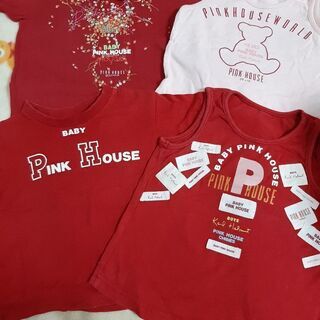 ☆　ベビー　ピンクハウス　PINK　HOUSE　Tシャツ　80～...
