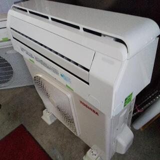 佐賀中古エアコン、東芝2017年2.2KW115番税込み