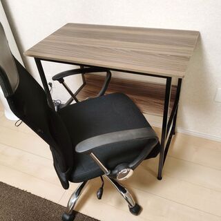 【ネット決済】椅子付き　学習デスク　パソコンデスク