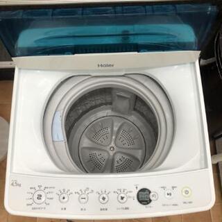 生活家電 洗濯機 ハイアール 2017年製 JW-C45A 4.5kg