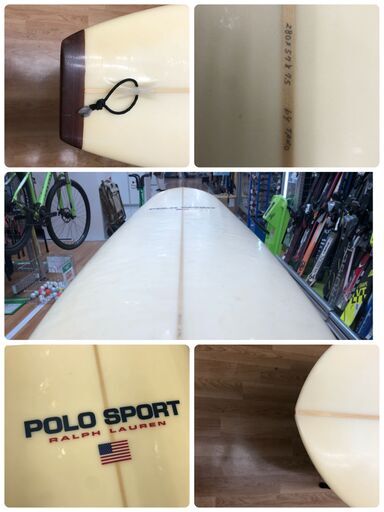 値下げしました！　RALPH LAUREN　POLOSPORT　ラルフローレン　ポロスポーツ　サーフボード　サーフィン　ロングボード