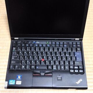 無料  (ジャンク・部品取用)ノートパソコンThinkPad X...