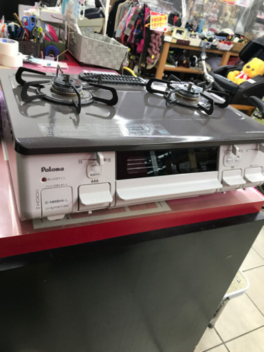 パロマ IC-N86BHA-L 2018年製 都市ガス ガスコンロ