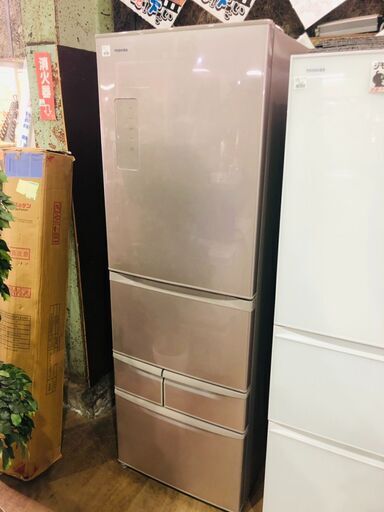 【管理IR012768-104】東芝 2016年 GR-J43G 214L 5ドア冷凍冷蔵庫
