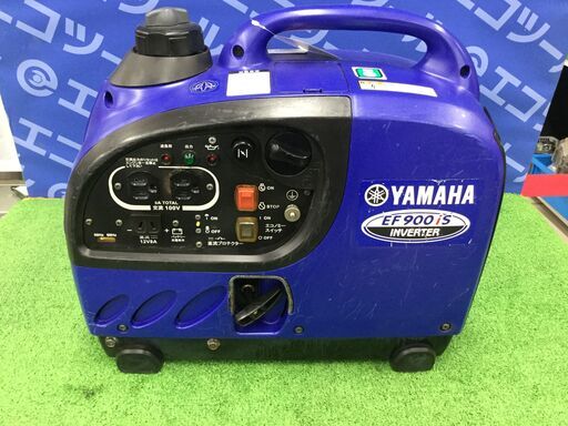 ★値下げしました！★【エコツール知立店】ヤマハ YAMAHA ｲﾝﾊﾞｰﾀ発電機 EF900is【愛知県/名古屋市/知立市/安城市/岡崎市/工具】【ITL91LXLAC6S】★ 出張買取 も好評受付中！