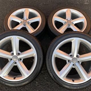 A4 Sライン 18インチ タイヤ・アルミホイールセット Audi純正 4本 【美