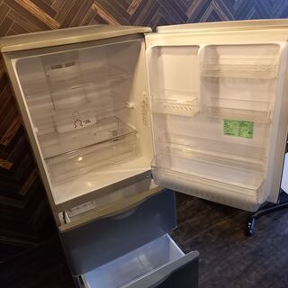 G4154 カード利用可能 3ドア冷蔵庫 サンヨー ファン冷式 2009年製 SR-261R