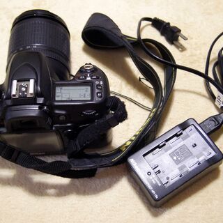 【ジャンク品】Nikon D80 本体と充電器&バッテリーのみ