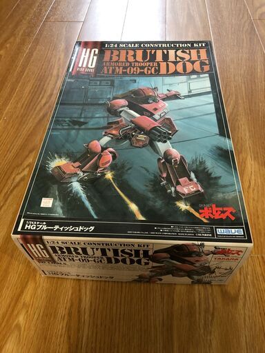 【レアプラモ】装甲騎兵ボトムズ　HG　1/24　ブルーティッシュドッグ