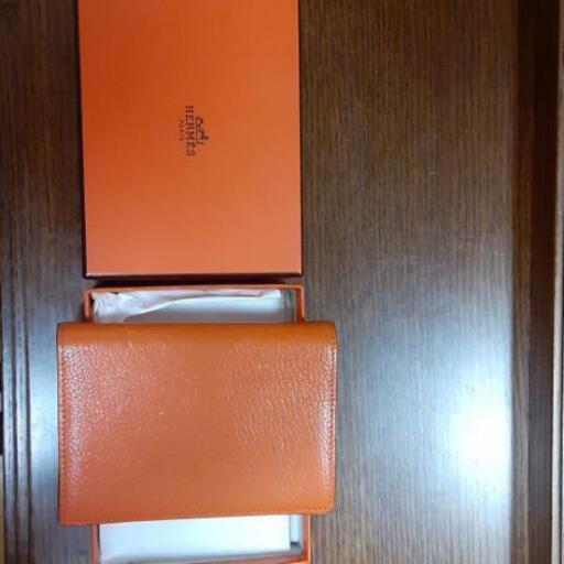 美品☆エルメス手帳カバー　オレンジ