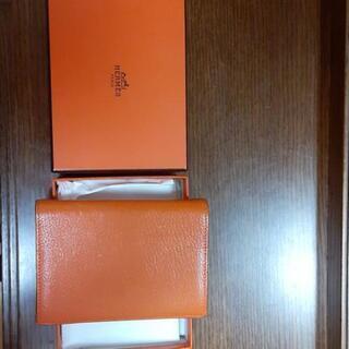 美品☆エルメス手帳カバー　オレンジ