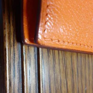 美品☆エルメス手帳カバー　オレンジ