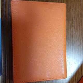 美品☆エルメス手帳カバー　オレンジ