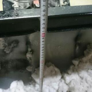値下げ！ 田村市 バインダー除雪機 バインダー 除雪 雪掻き ハイド板