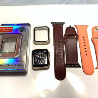 Apple watch season3 38mm セルラーモデル...