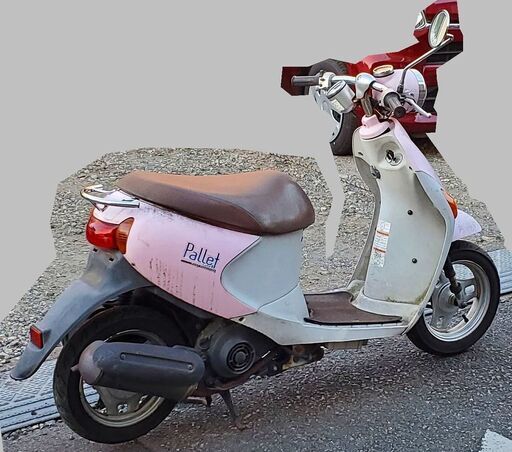 CA45A スズキ レッツ4 パレット 原付バイク通勤通学 (pickers) 岐阜の 