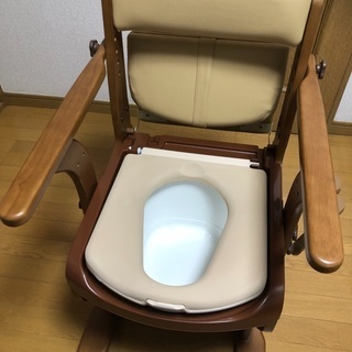 介護　ポータブルトイレ【未使用】