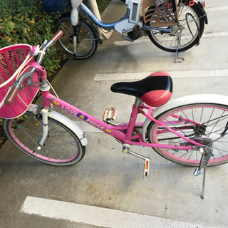 無料　子供自転車　20インチ　キッズ　女の子　ジュニア