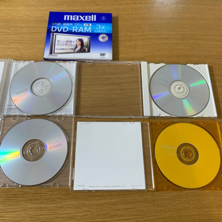 日本製　未使用　DVD-RAM for Video maxell