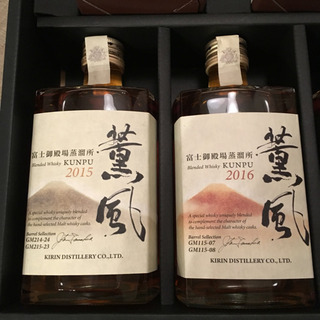 富士御殿場蒸留所 薫風　2015〜2017　セット　バレルセレクション　箱付き