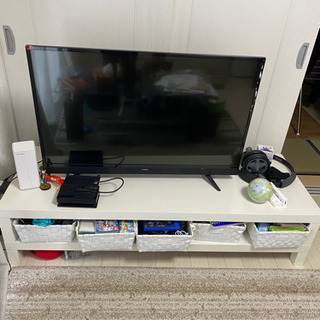 【ネット決済】IKEA テレビ台　収納箱付き