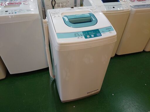 【店舗同時販売中】2014年製　HITACHI｜日立　5.0㎏全自動洗濯機　NWー5SR【店頭ご来店購入限定】