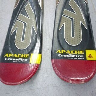K2 APACHE Cross Fire 164cm スキー 2点セット ビンディング 板 札幌 