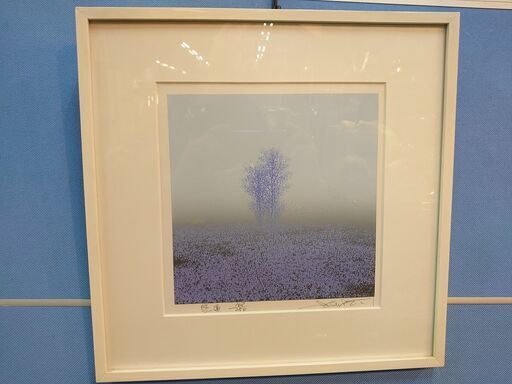 【店舗同時販売中】池上壮豊　版画絵　悠遠　シルクスクリーン【問合わせ番号：112-042575-002】柏市周辺（柏、松戸、流山、我孫子）出張買取 引越し 処分 不要 生前整理 遺品整理 ご相談下さい！
