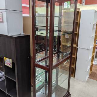 収納家具 【おすすめ品】東海家具 キュリオケース(ダウンライト付き)