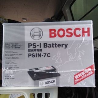 値下げ　新品未使用　BOSCH  バッテリー　PSIN-7C