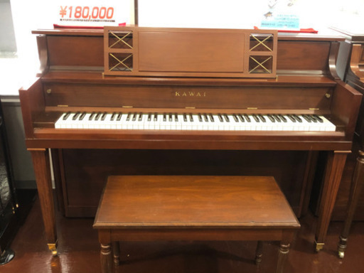 売約済美品KAWAI.(スピネットピアノ)