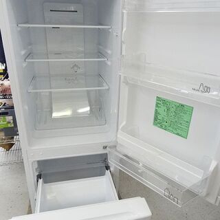 恵庭】ヤマダセレクト 2ドア冷蔵庫 右開き 156L ファン式 YRZ-F15G1