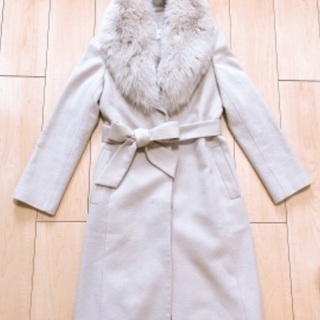 PINKY＆DIANNE ロングコート(ベージュ)