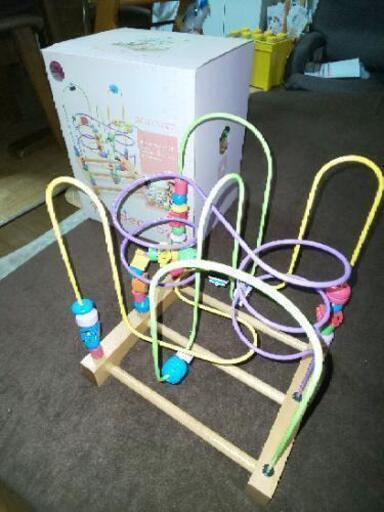 Wooden toys くねくねラージ（海）