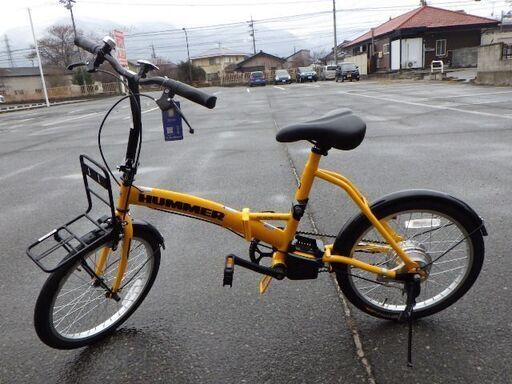 新品同様　HUMMER ハマー 電動アシスト　折りたたみ自転車　20インチ　MG-HM20EB　￥65,780税込
