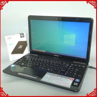 送料無料 新品SSD240GB ノートPC 中古良品 15.6型 東芝 T451/46EBM 第2世代Core i5 8GB Blu-ray 無線 カメラ Win10 Office ブラック 送料無料 新品SSD240GB ノートPC 中古良品 15.6型 東芝 T451/46EBM 第2世代