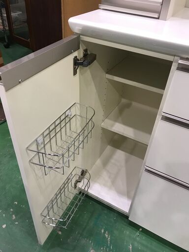 愛品館八千代店】パモウナ スライド扉キッチンボード【愛八KT】 - 食器  