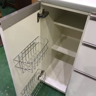 【愛品館八千代店】パモウナ　スライド扉キッチンボード【愛八KT】