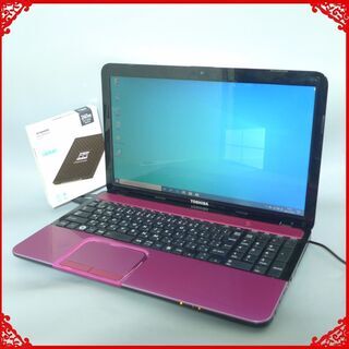 送料無料 新品SSD240GB 人気ピンク ノートパソコン 中古良品 15.6型 