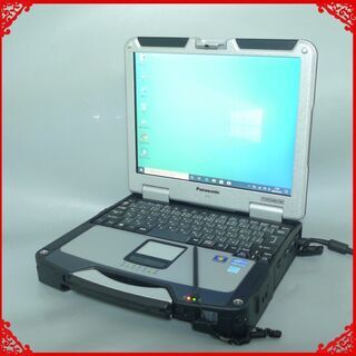 送料無料 防水防塵防振 タッチ機能完備 使用時間410H タフブック 中古美品