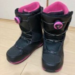 ZUMA ブラック スノーボードブーツ 24センチ ZUMA スノーボードブーツ