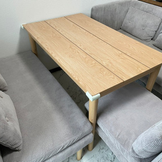 ソファー　ダイニング　テーブル　セット　