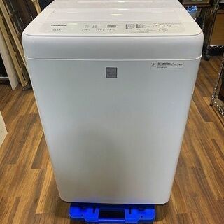 苫小牧バナナ】2019年製 パナソニック/Panasonic 5.0kg 洗濯機 NA 