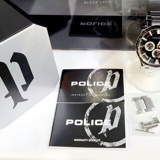 POLICE（ポリス）クロノグラフ腕時計15369J