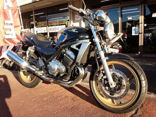 NO.3641　バリオス－２（ＢＡＬＩＵＳ－Ⅱ）　水冷４サイクル１６バルブ４気筒２５０ｃｃ　ブラック　☆彡